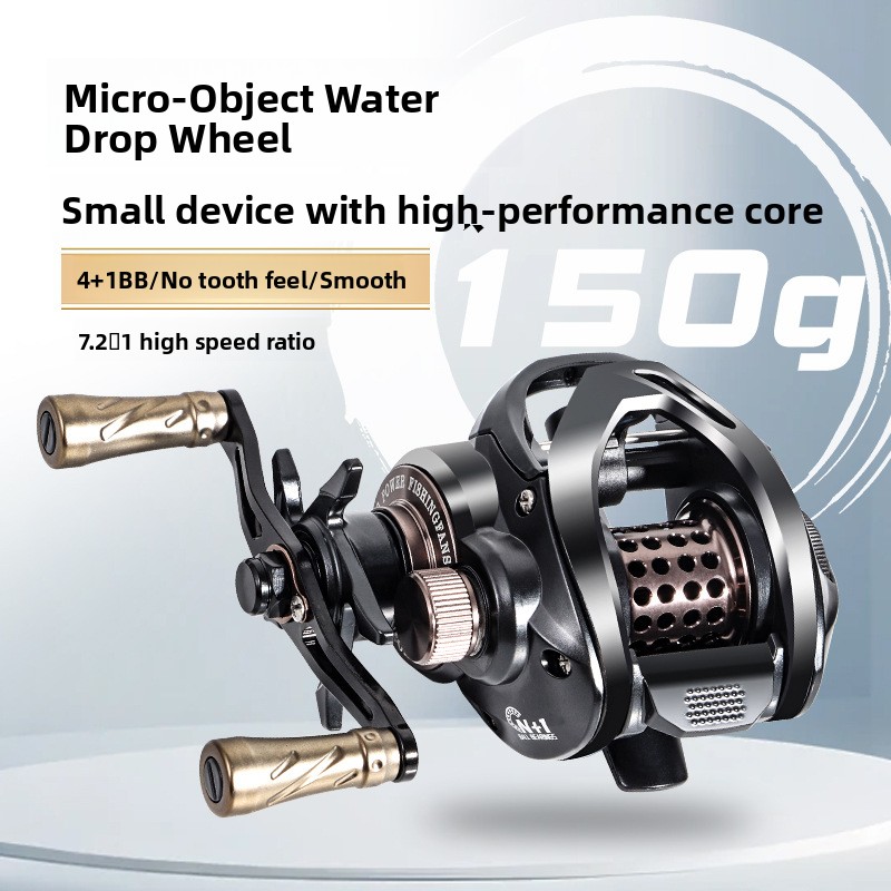 Ice Fishing Line - Mulinello a goccia d'acqua con bobina