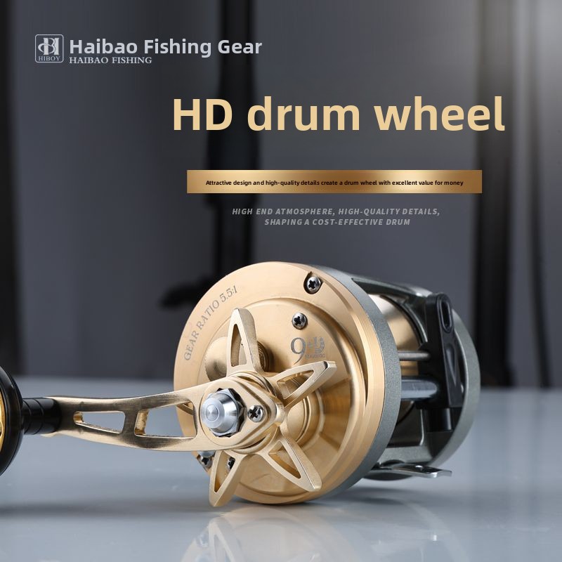 Ice Fishing Line - Mulinello da pesca in mare HD300Metal,