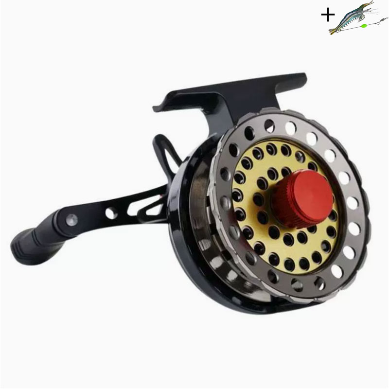 Ice Fishing Line - Mulinello da Pesca in Metallo per