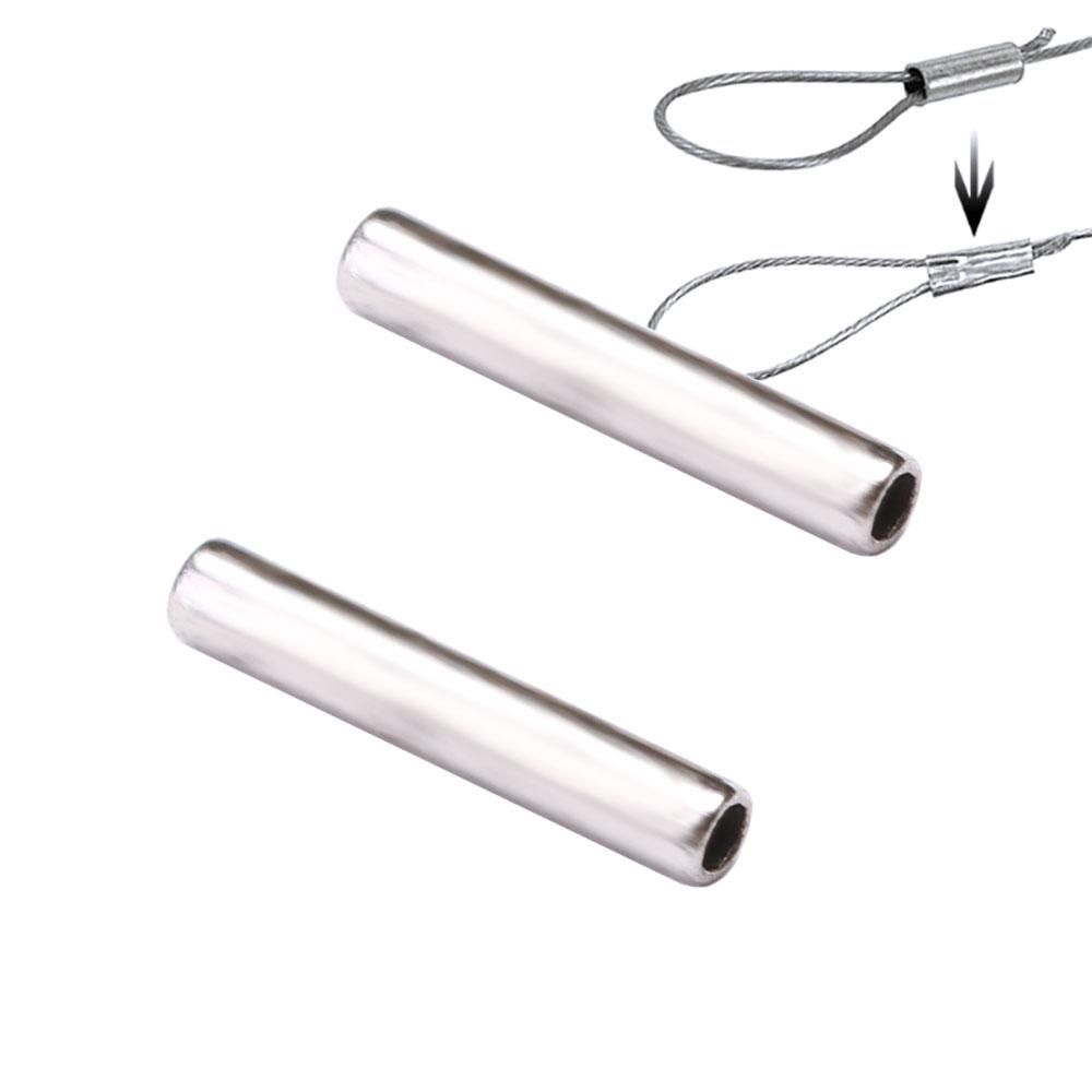 100 pz tondo argento rame tubo - Monofilament Line recensione e prezzo