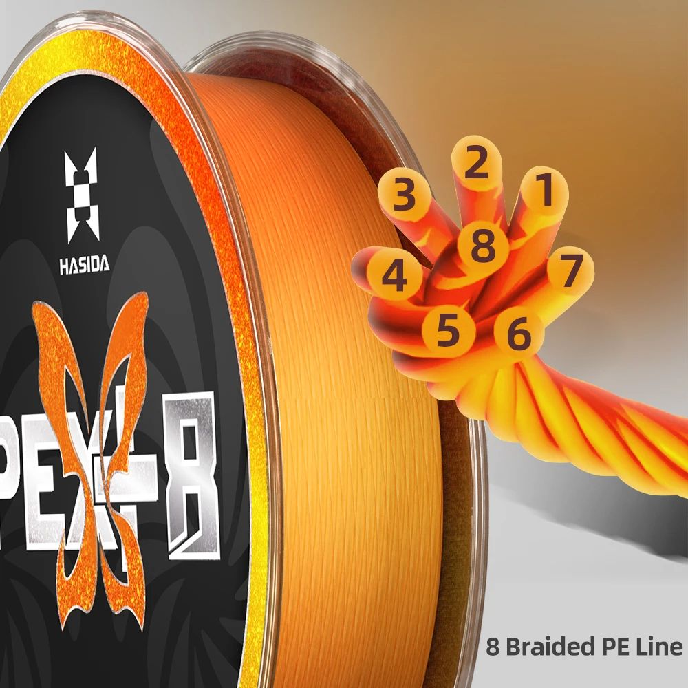 HASIDA Butterfly 100m 8Fili In - Copolymer Line recensione e prezzo